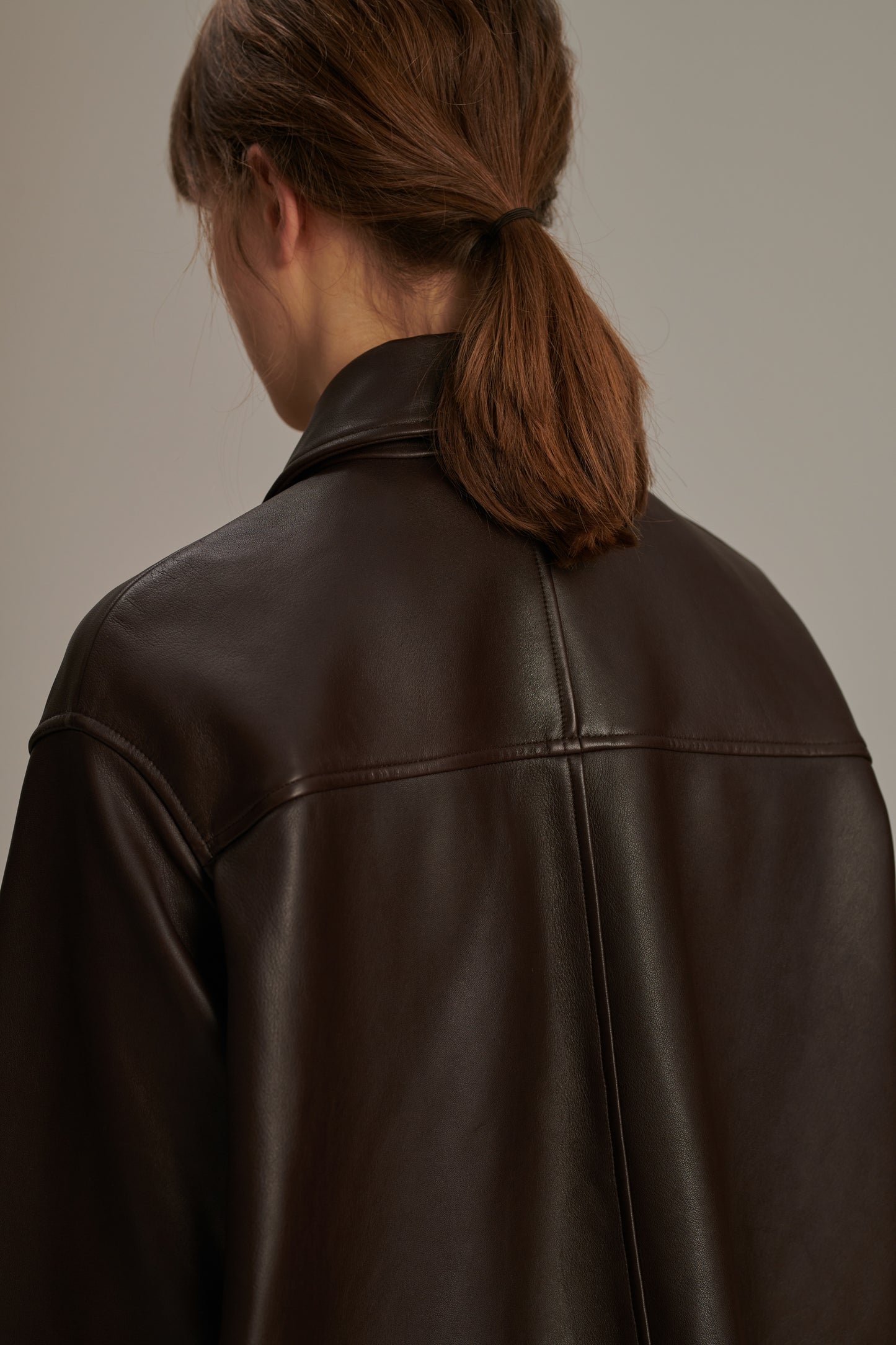 Veste Vincenzo - Marron - Cuir - Femme