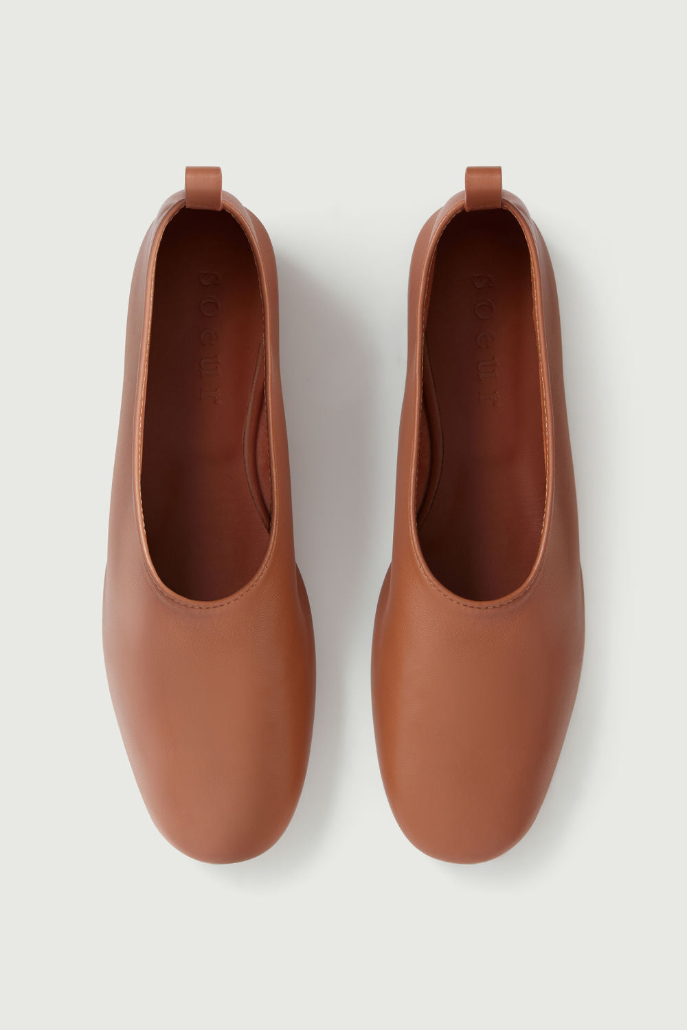 Ballerines Bala - Rose Blush - Cuir - Femme vue 5